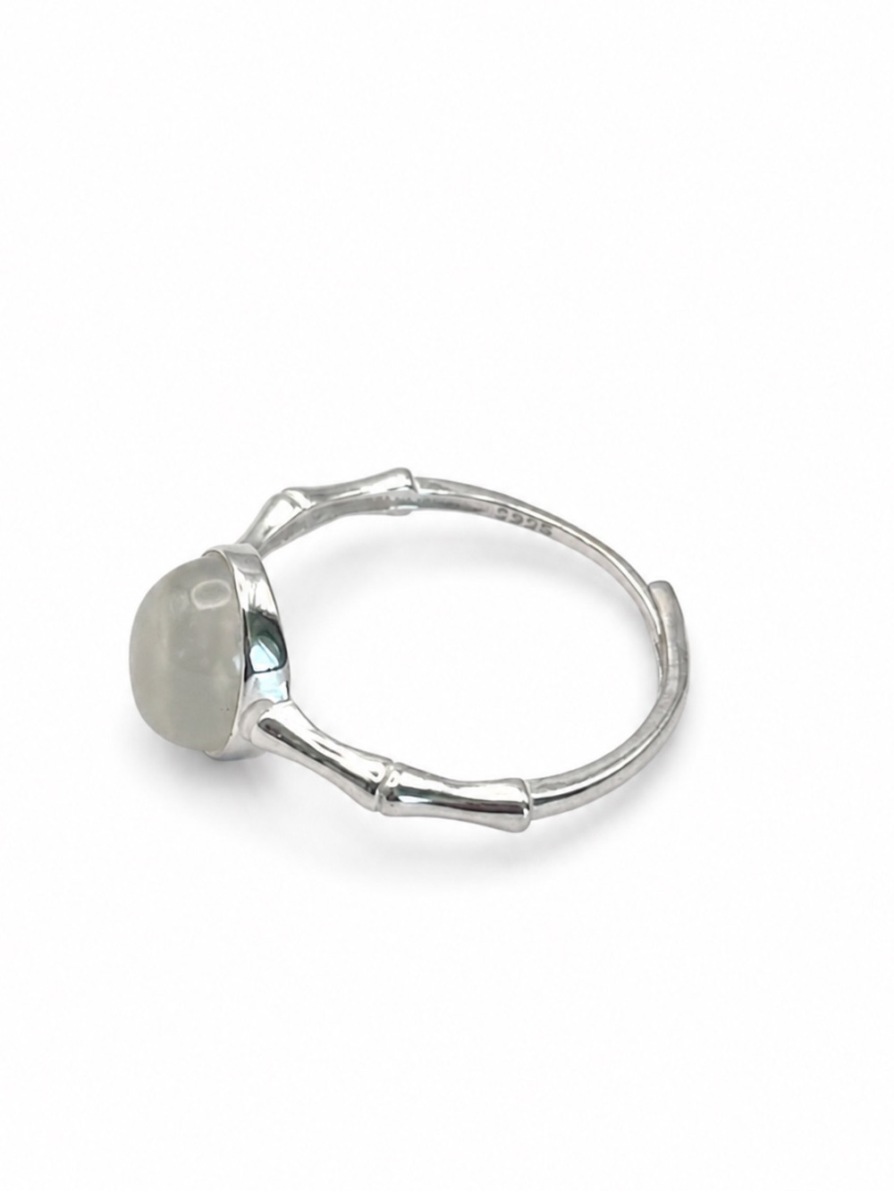 Mist Jade Ring (S925) R112 - Picture 3 of 3